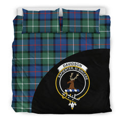 Davidson of Tulloch Tartan Crest Bedding Set