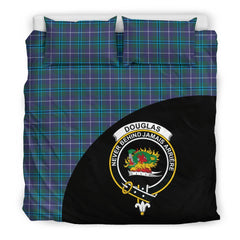 Douglas Modern Tartan Crest Wave Style Bedding Set