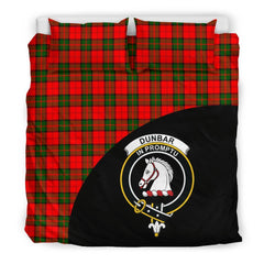 Dunbar Modern Family Tartan Crest Wave Style Bedding Set