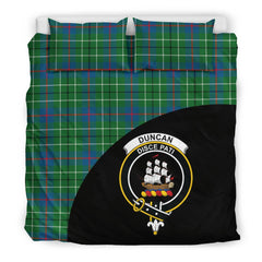 Duncan Ancient Tartan Crest Wave Style Bedding Set