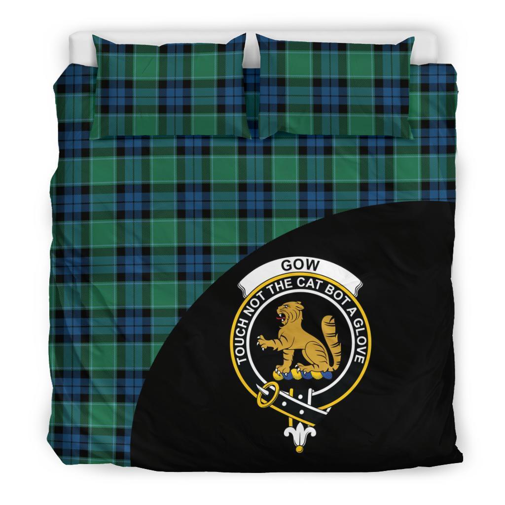 Graham of Menteith Ancient Family Tartan Crest Wave Style Bedding Set