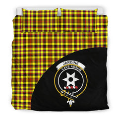 Jardine Family Tartan Crest Wave Style Bedding Set