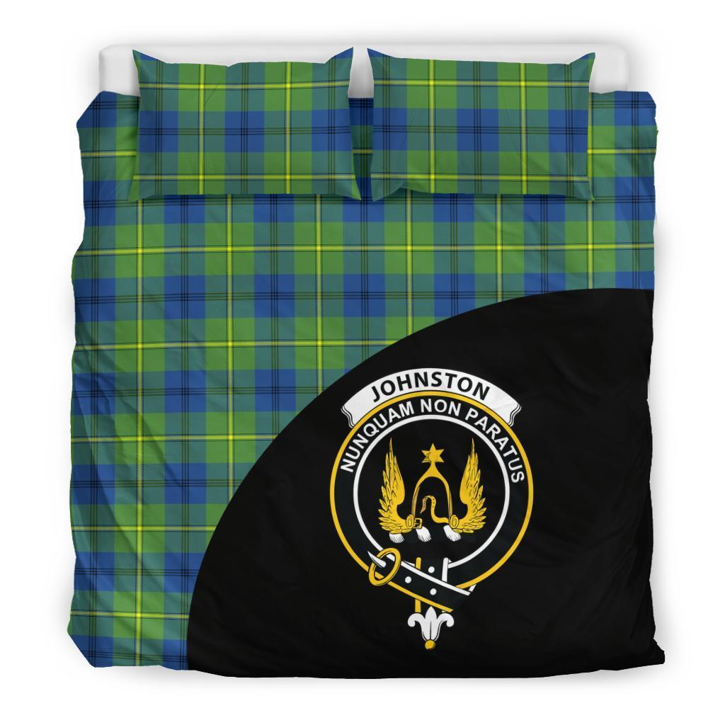 Johnston Ancient Family Tartan Wave Style Bedding Set