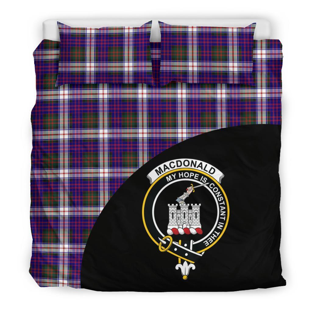 MacDonald Dress Modern Family Tartan Crest Wave Style Bedding Set