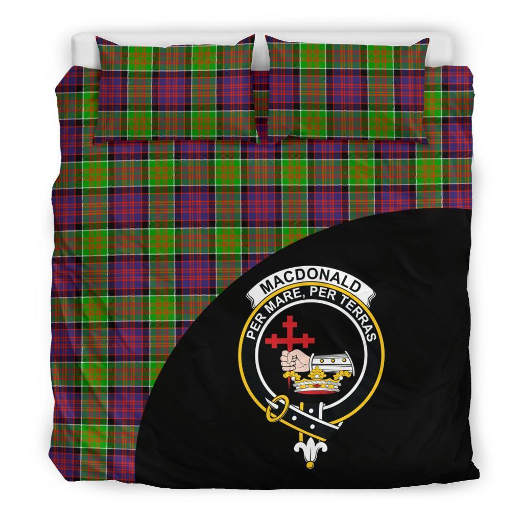 MacDonald of Clanranald Family Tartan Wave Style Bedding Set