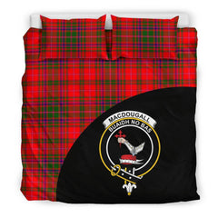 MacDougall Modern Family Tartan Crest Wave Style Bedding Set