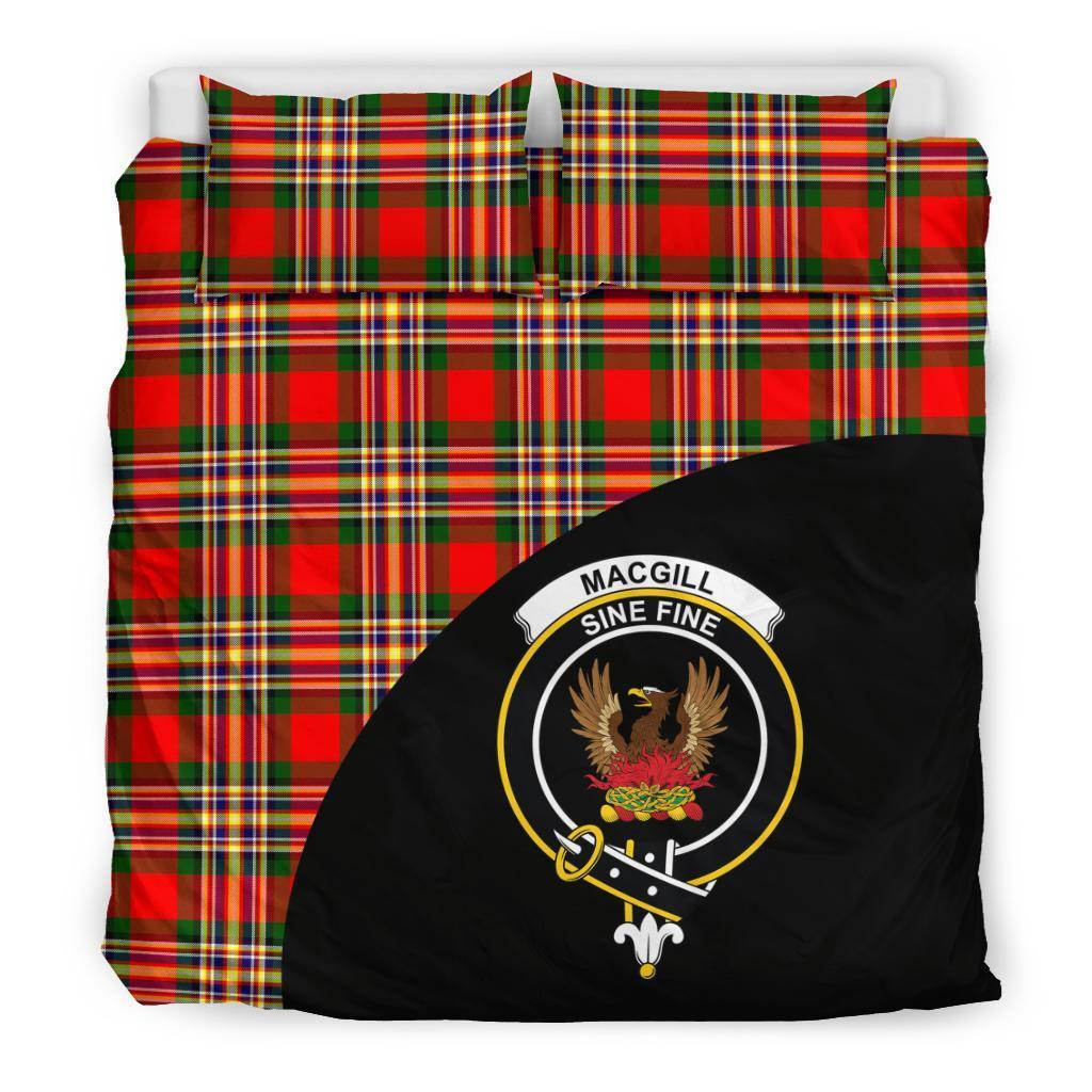 MacGill Modern Family Tartan Crest Wave Style Bedding Set