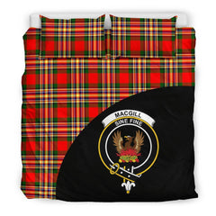 MacGill Modern Family Tartan Crest Wave Style Bedding Set