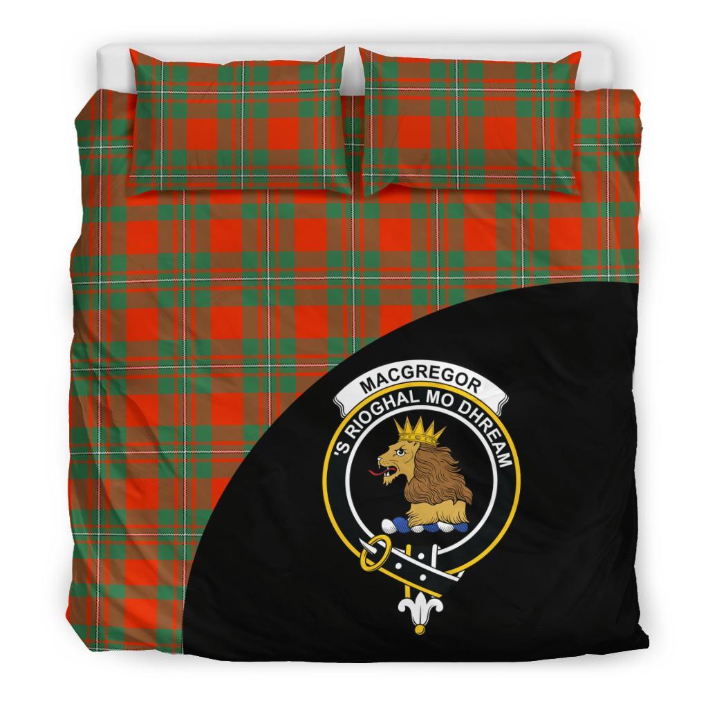 MacGregor Ancient Tartan Crest Wave Bedding Set