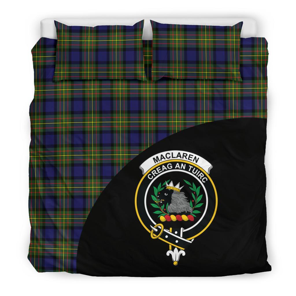 MacLaren Modern Family Tartan Crest Wave Style Bedding Set