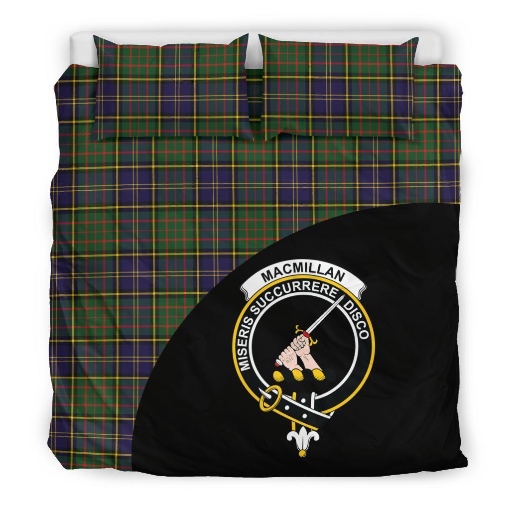 MacMillan Hunting Modern Family Tartan Crest Wave Style Bedding Set