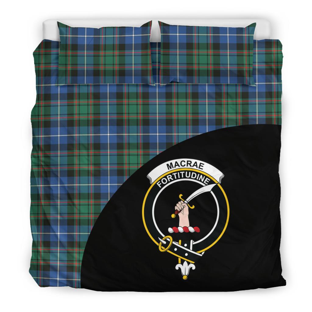 MacRae Hunting Ancient Tartan Crest Bedding Set