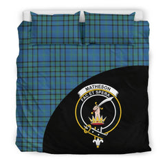 Matheson Hunting Ancient Family Tartan Crest Wave Style Bedding Set