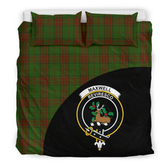 Maxwell Hunting Family Tartan Crest Wave Style Bedding Set