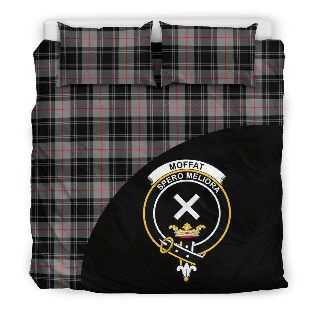 Moffat Modern Family Tartan Crest Wave Style Bedding Set