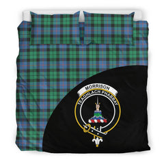 Morrison Ancient Family Tartan Crest Wave Style Bedding Set