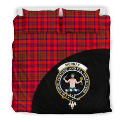 Murray of Tulloch Modern Tartan Crest Wave Bedding Set