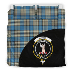 Napier Ancient Tartan Crest Wave Style Bedding Set