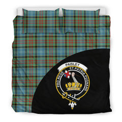 Paisley District Family Tartan Crest Wave Style Bedding Set