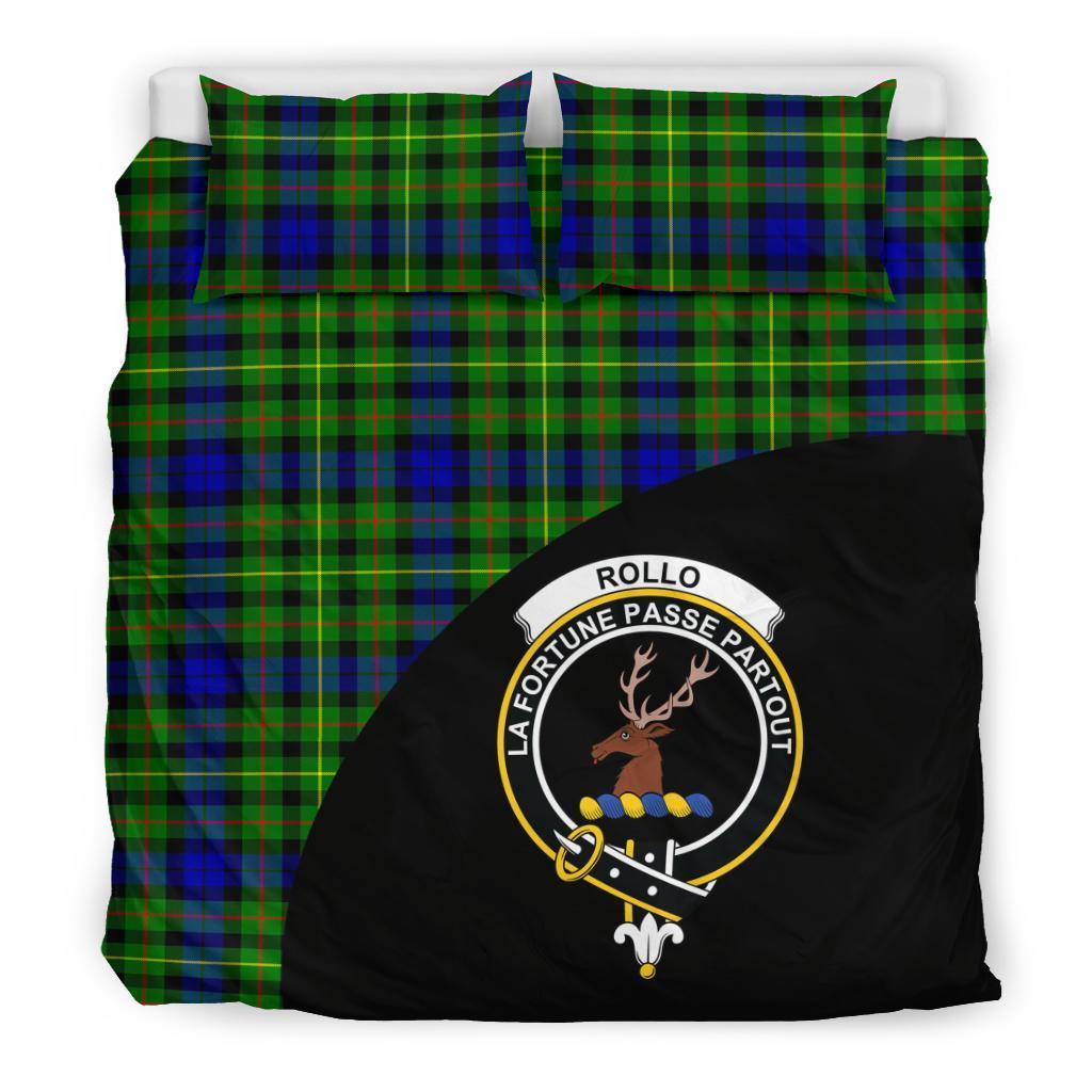 Rollo Modern Family Tartan Crest Wave Style Bedding Set