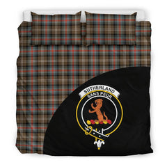 Sutherland Weathered Tartan Crest Wave Style Bedding Set