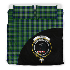 Tweedside District Family Tartan Crest Wave Style Bedding Set