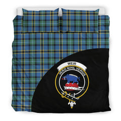 Weir Ancient Family Tartan Crest Wave Style Bedding Set