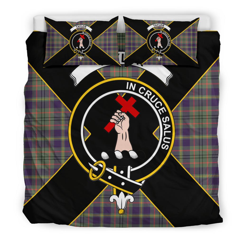 Tailyour (Taylor) Tartan Crest Bedding Set