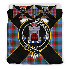 Spalding Tartan Crest Bedding Set - Luxury Style