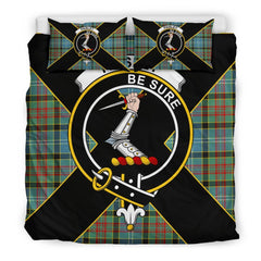 Paisley Tartan Crest Bedding Set - Luxury Style