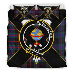 Nairn Tartan Crest Bedding Set - Luxury Style