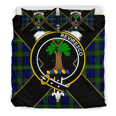 MacEwen Tartan Crest Bedding Set - Luxury Style