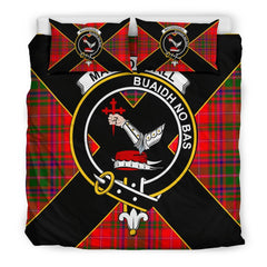 MacDougall Tartan Crest Bedding Set - Luxury Style