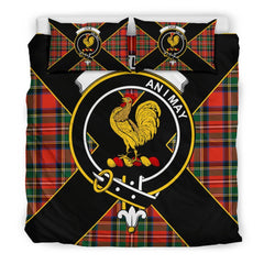 Lyle Tartan Crest Bedding Set - Luxury Style