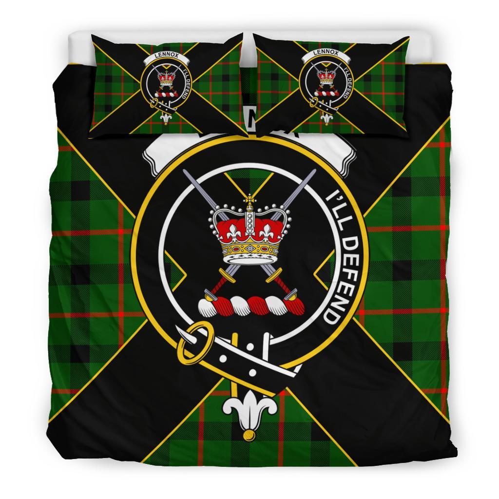 MacDonald (Clan Donald) Tartan Crest Bedding Set - Luxury Style