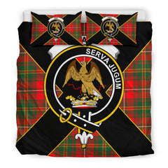 Hay Tartan Crest Bedding Set - Luxury Style