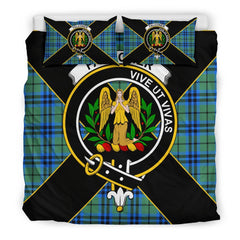 Falconer Tartan Crest Bedding Set - Luxury Style