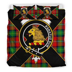 Fairlie Tartan Crest Bedding Set - Luxury Style