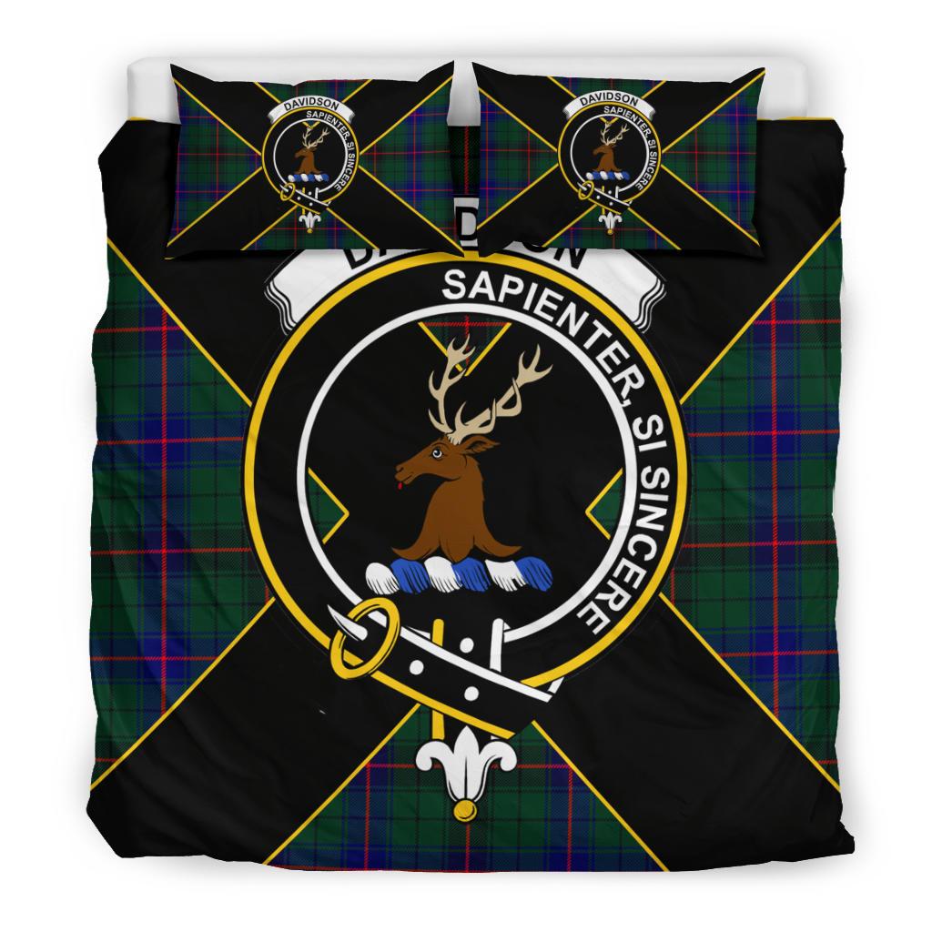 Davidson Tartan Crest Bedding Set