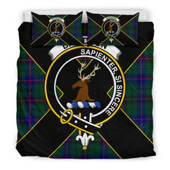 Davidson Tartan Crest Bedding Set - Luxury Style