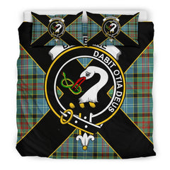 Brisbane Tartan Crest Bedding Set - Luxury Style