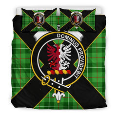 Boyle Tartan Crest Bedding Set - Luxury Style