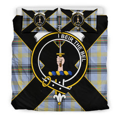 Bell Tartan Crest Bedding Set - Luxury Style