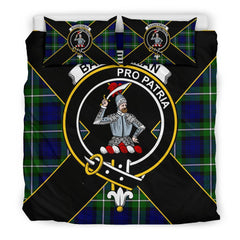 Bannerman Tartan Crest Bedding Set - Luxury Style