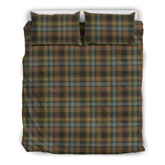 Stewart Hunting Weathered Tartan Bedding Set