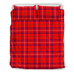 Rose Modern Tartan Bedding Set