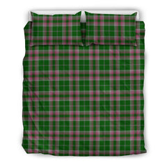 Gray Hunting Tartan Bedding Set