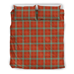 Morrison Red Ancient Tartan Bedding Set