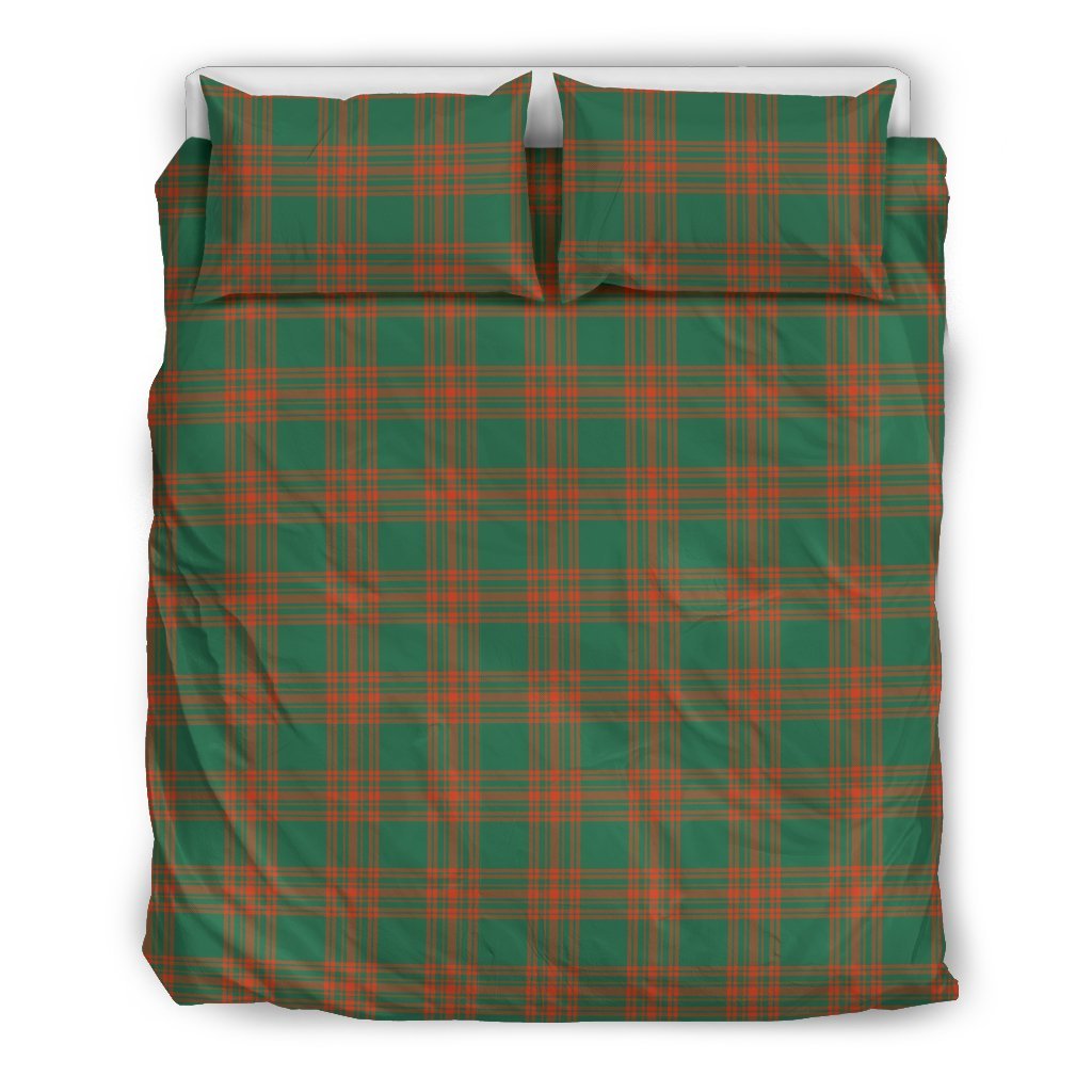 Menzies Green Ancient Tartan Bedding Set