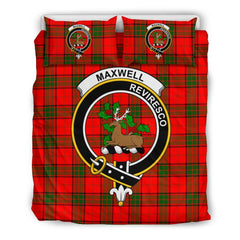 Maxwell Tartan Crest Bedding Set